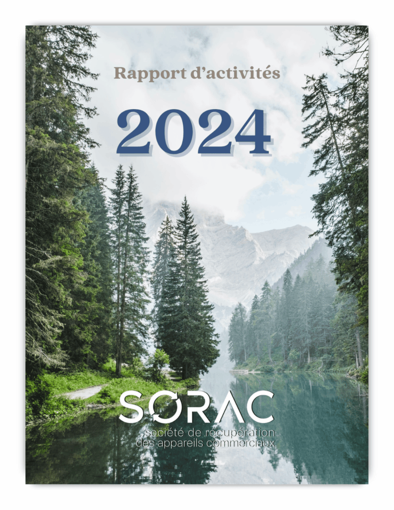 Page couverture pour rapport public SORAC, 2024